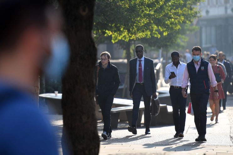 Travelling to work hits highest level since Covid began