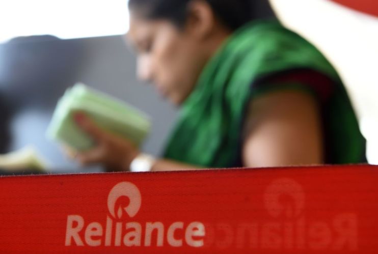 INDIA-ECONOMY-RELIANCE-AMAZON-AMBANI