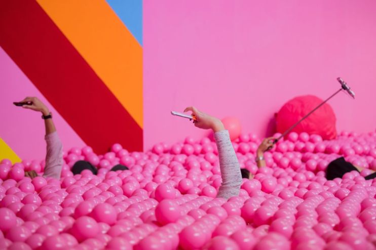 GERMANY-SOCIAL-MEDIA-EXHIBITION-SUPERCANDY-POP-UP