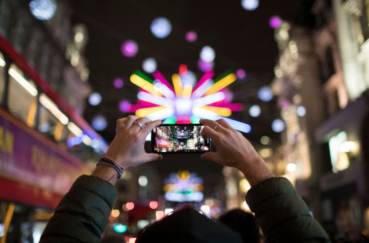 Oxford Street Christmas Lights Switch On Event