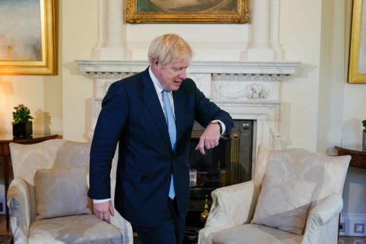 Boris Johnson Greets US Vice President Mike Pence