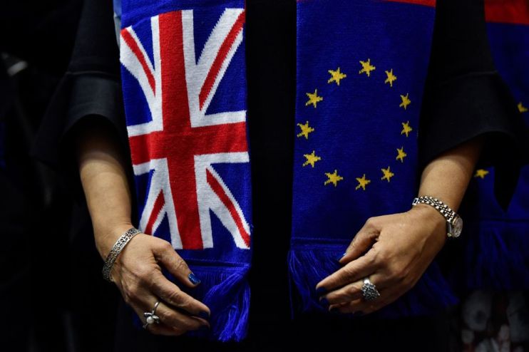 TOPSHOT-BELGIUM-BRITAIN-EU-POLITICS-BREXIT
