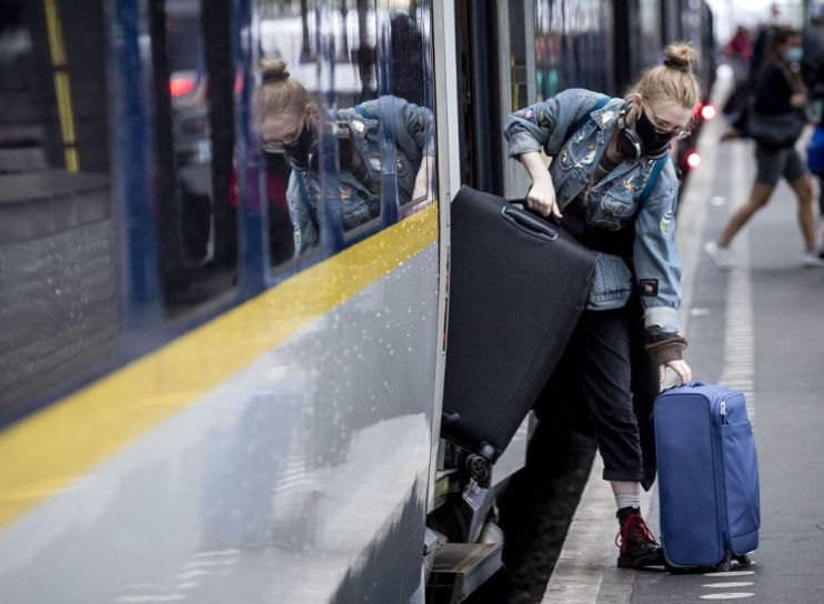 NETHERLANDS-TRAIN-TRANSPORT-TRAVEL-HEALTH-VIRUS