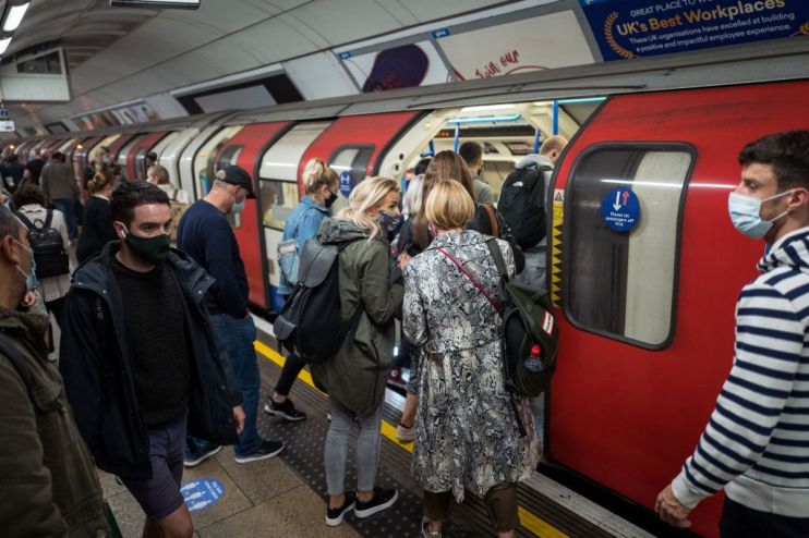 There were more journeys made on the Tube last week than at any point since the beginning of lockdown in March,