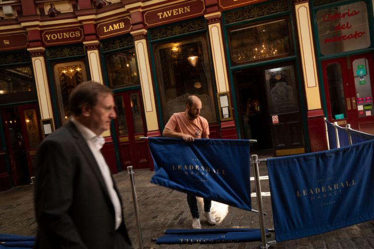 Return Of London Office Workers Remains Slow Despite Government Urging