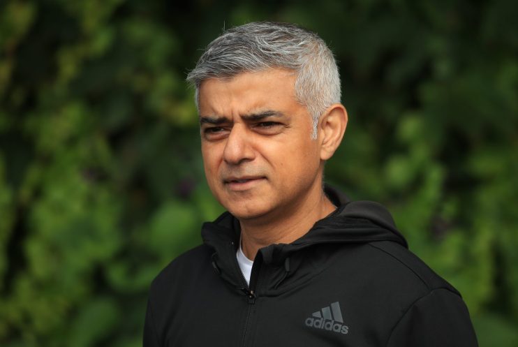Sadiq Khan has been criticised for failing to hit a City Hall target to pay 90 per cent of small businesses&rsquo; invoices on time.