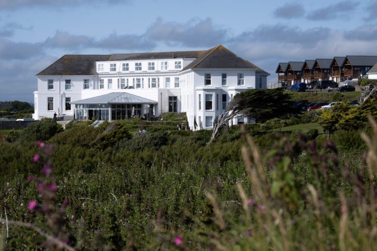 The Polurrian spa hotel on the Lizard