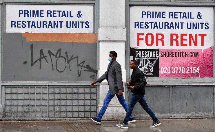 UK jobs market weak ahead of lockdown despite rise in vacancies