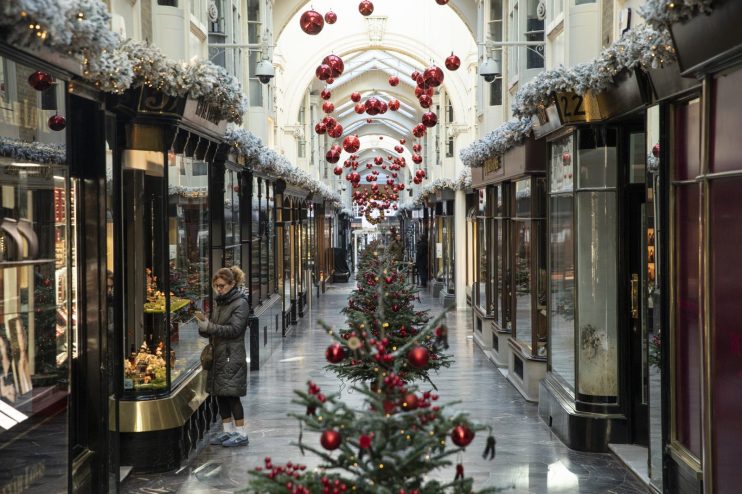 Christmas Decorations In London's West End