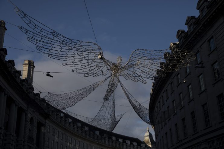 Christmas Decorations In London's West End