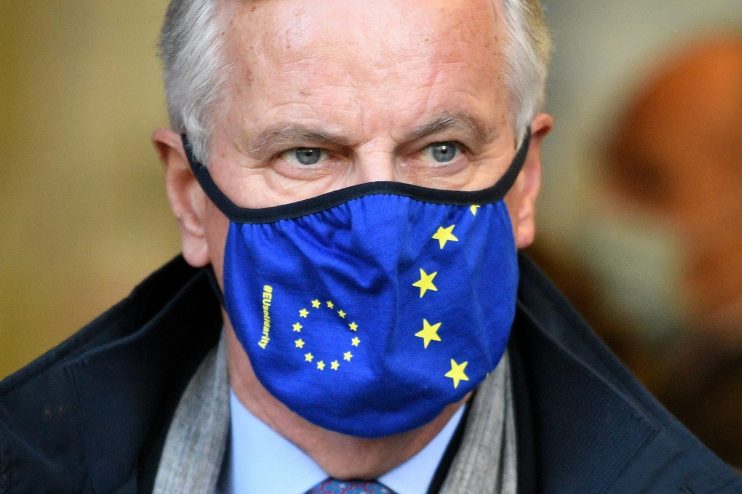 EU Chief Negotiator Michel Barnier Arrives In London To Continue Brexit Talks