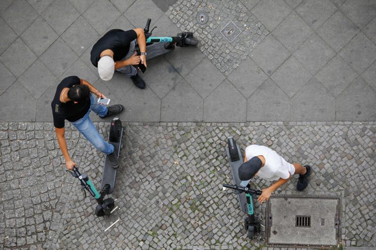 GERMANY-TRANSPORT-MOBILITY-SCOOTERS