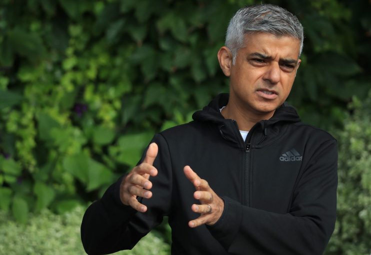 Sadiq Khan has been criticised for a pledging &pound;512m spending boost in his draft City Hall budget for next year ahead of the mayoral elections.