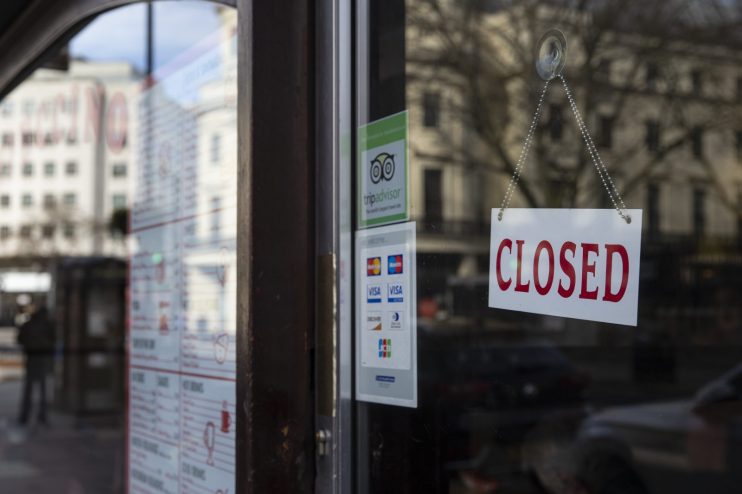 UK services sector 'close to stalling' as coronavirus cases surge