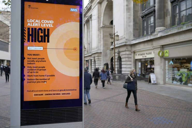Nottingham Is Latest City Preparing To Enter Tier Three Coronavirus Lockdown