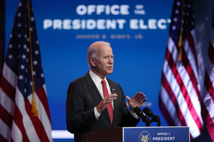 President-Elect Biden And VP-Elect Harris Deliver Remarks In Wilmington, DE
