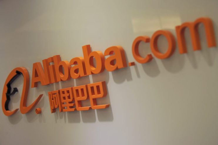 The logo of online shopping portal Aliba