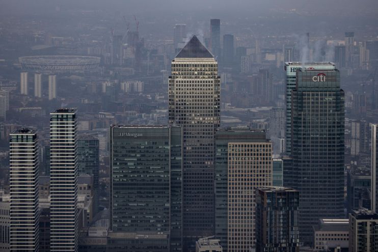 Aerial Views Of London As England Starts Second Lockdown