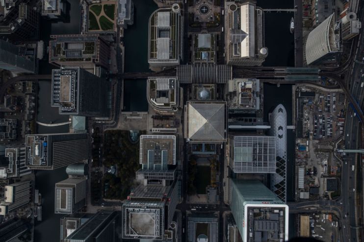 Aerial Views Of London As England Starts Second Lockdown
