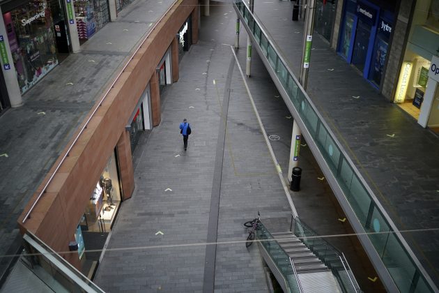 England Under Second Coronavirus Lockdown