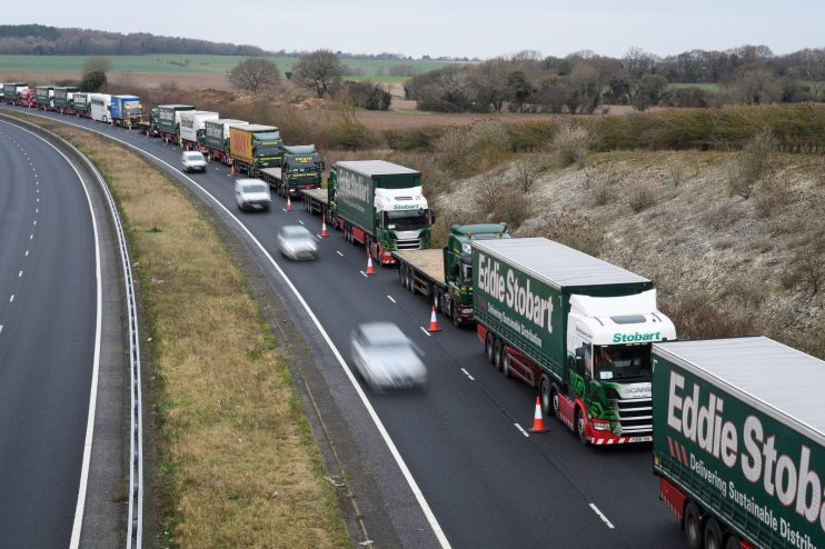 lorry drivers Europe