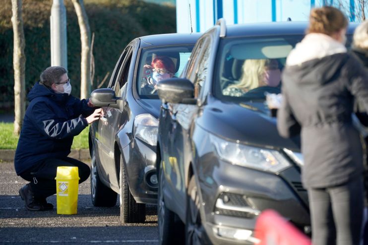Manchester Drive-In Vaccine Centre