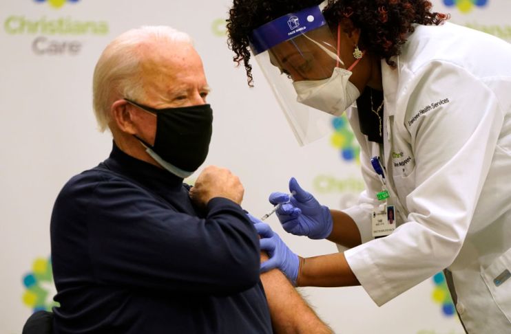 President-Elect Biden Receives COVID-19 Vaccination