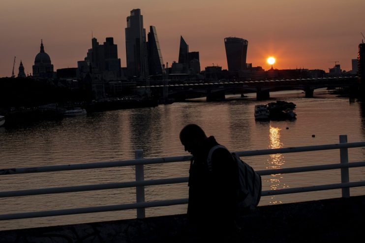 Return Of London Office Workers Remains Slow Despite Government Urging