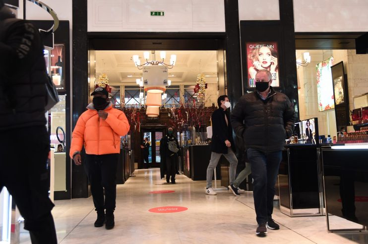 Selfridges Launch Open Air Christmas Market As Non-Essential Shops Reopen Following The UK Lockdown