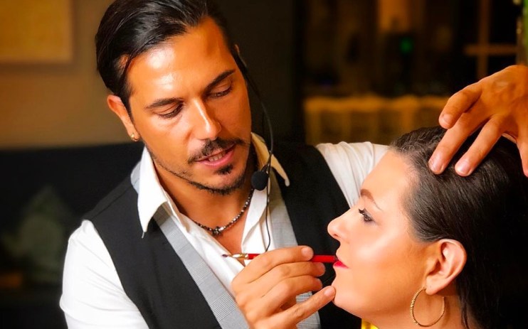 Fortunato Benavoli, 39, a London-based make-up artist