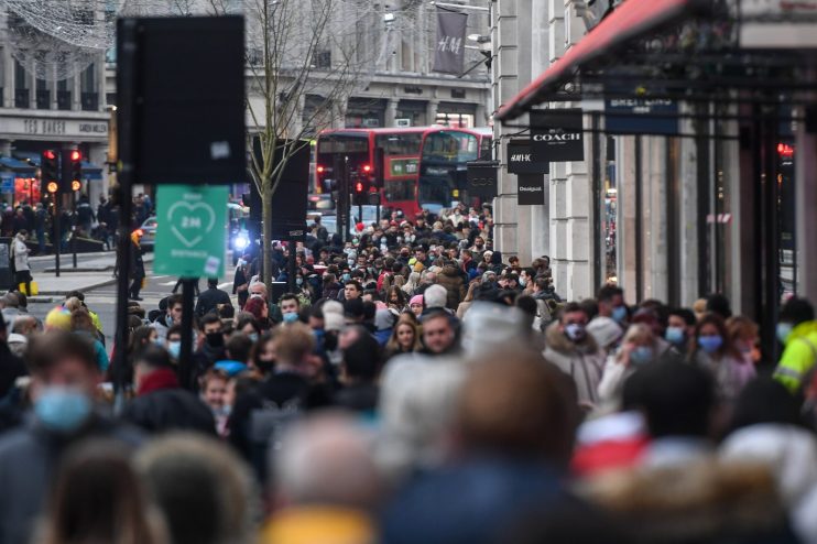 People rushed back to the country's shopping destinations this weekend as people welcomed the end of lockdown with some much needed retail therapy.