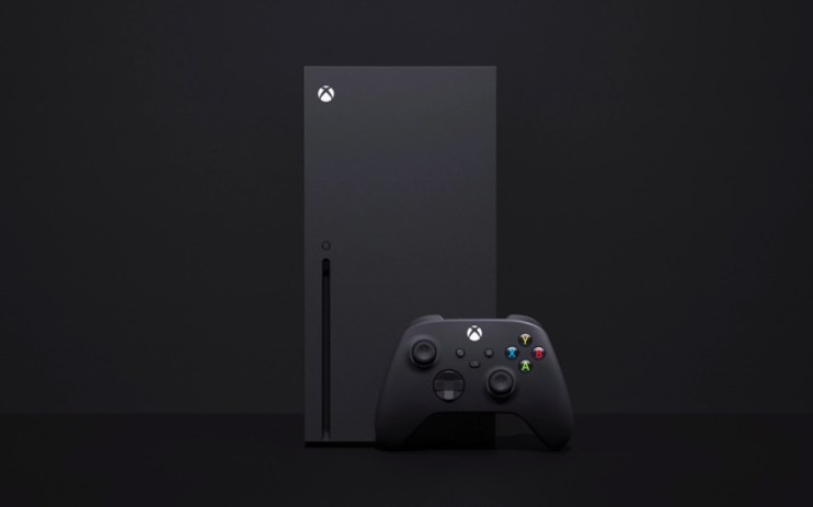 The new "tower" design of the Xbox Series X