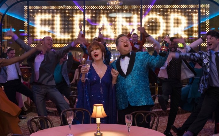 Meryl Streep and James Corden in The Prom