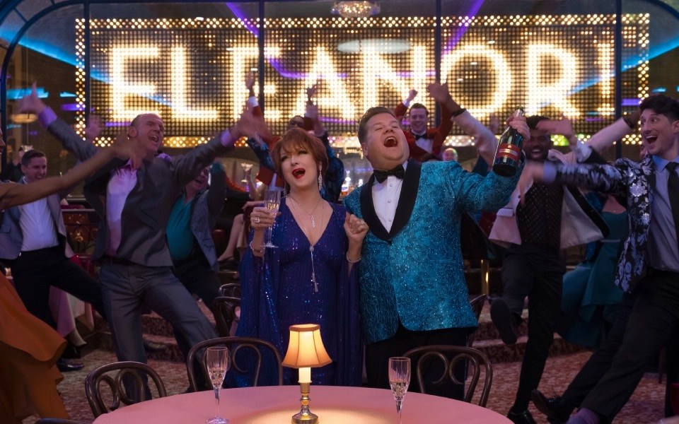 Meryl Streep and James Corden in The Prom