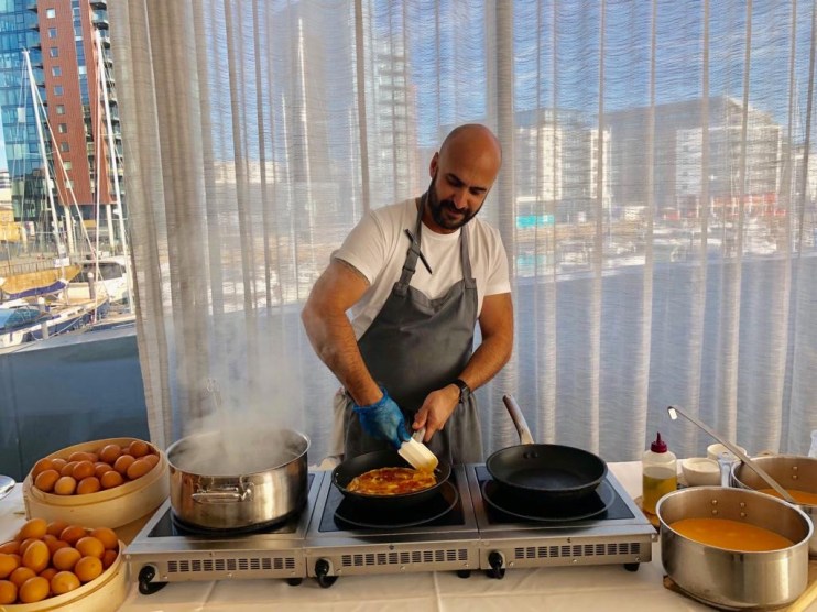 Omar Meziane is chef to the England football team and is set to launch his own meal delivery service, Tweakd