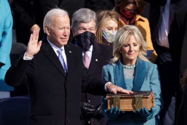 Joe Biden Sworn In As 46th President Of The United States At U.S. Capitol Inauguration Ceremony