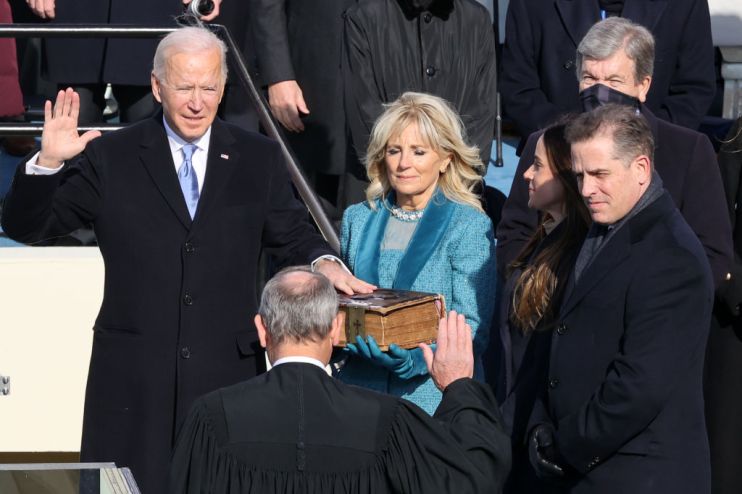 Joe Biden Sworn In As 46th President Of The United States At U.S. Capitol Inauguration Ceremony