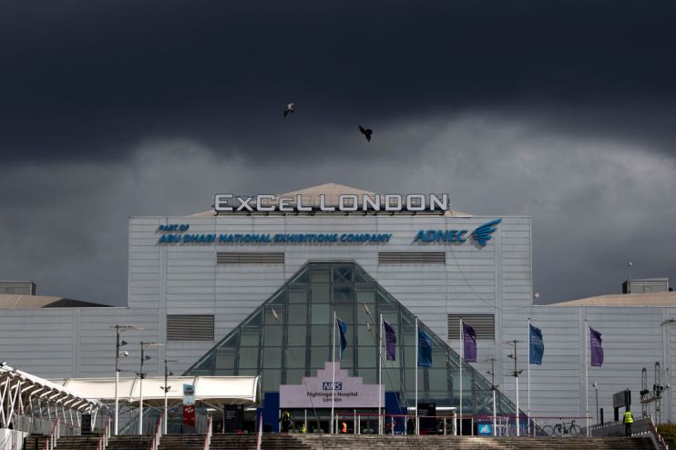 London's ExCeL Centre Converted Into Coronavirus Hospital
