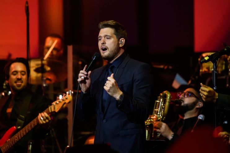 Michael Buble Performs At Telekom Street Gigs In Munich