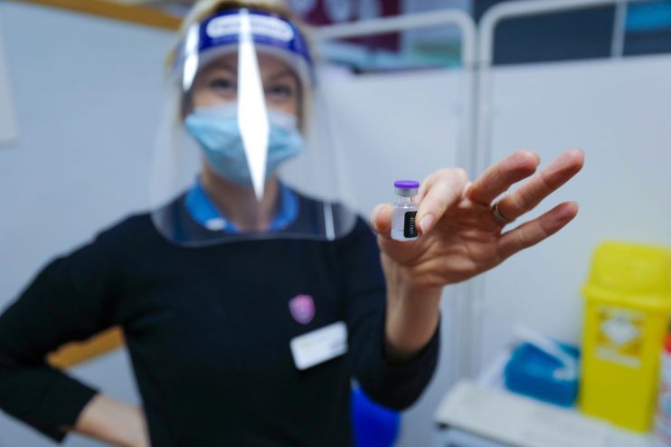 NHS England Starts Covid-19 Vaccination Campaign                                        "n