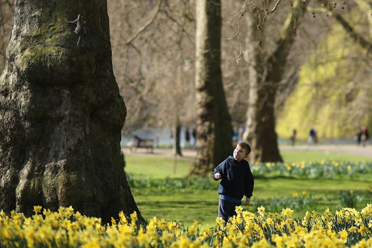 Spring Emerges In London
