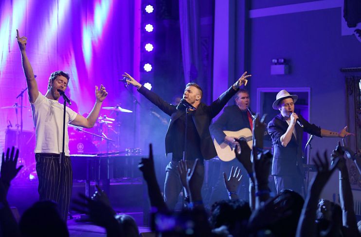 Take That Perform At A Secret Gig For Magic FM
