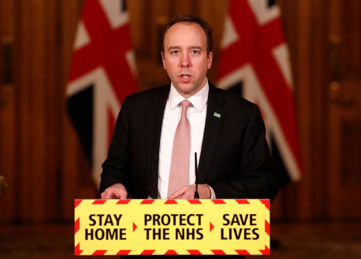 UK Health Secretary Holds Government Press Conference On Vaccine Progress