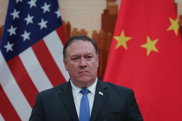 U.S. Secretary Of State Pompeo Visits China