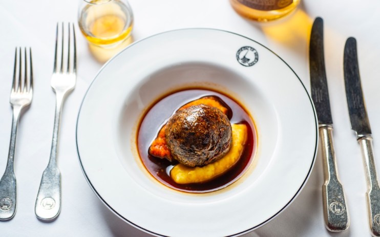 Traditional Burns Night haggis