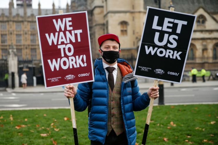 Hospitality Industry Demonstration In London