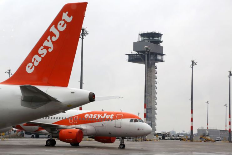 Easyjet today saw total revenue shrink nearly 90 per cent for the first quarter as the coronavirus pandemic showed no signs of abating.