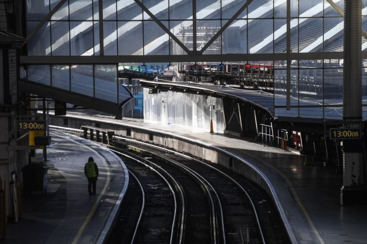 Rail services are set to be slashed in half during the new coronavirus lockdown in a bid to save taxpayer money.