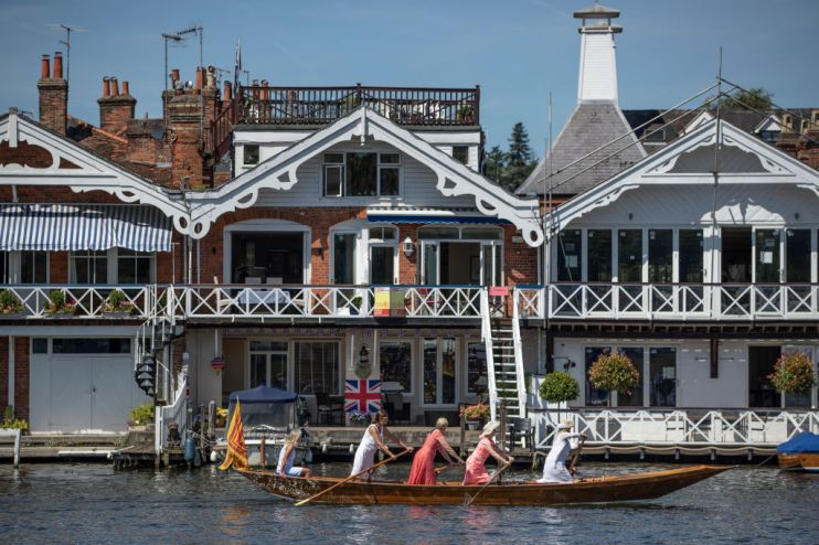 The Henley Regatta, which dates back to 1839, was cancelled last year for the first time in a non-war year