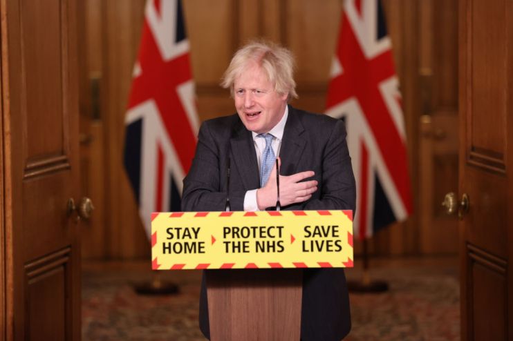 Boris Johnson And Chief Scientific Advisor Hold Coronavirus Press Conference